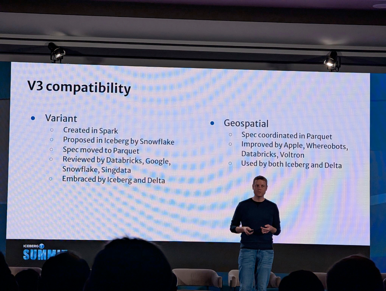 Ryan Blue 在 Iceberg Summit 2025 Keynote 上提到了 Singdata